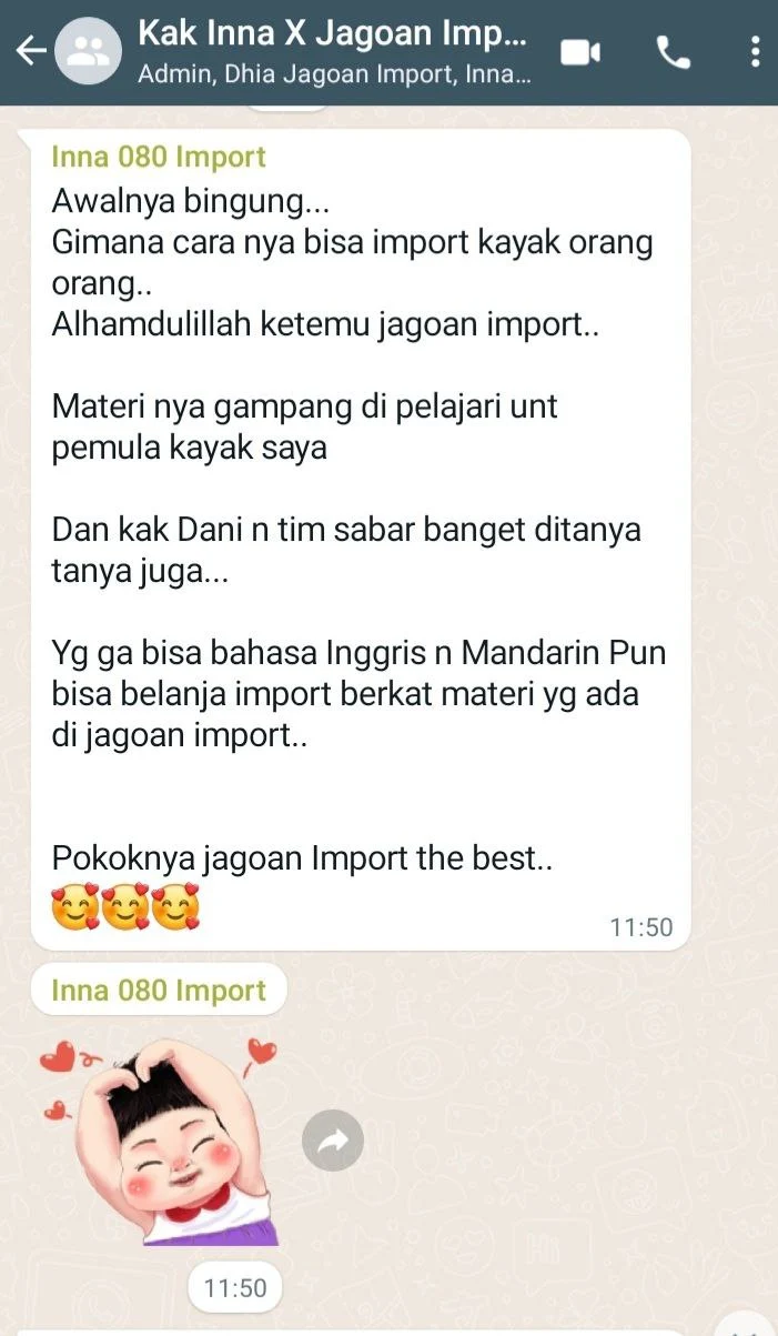 Testimoni Jagoan Import 3