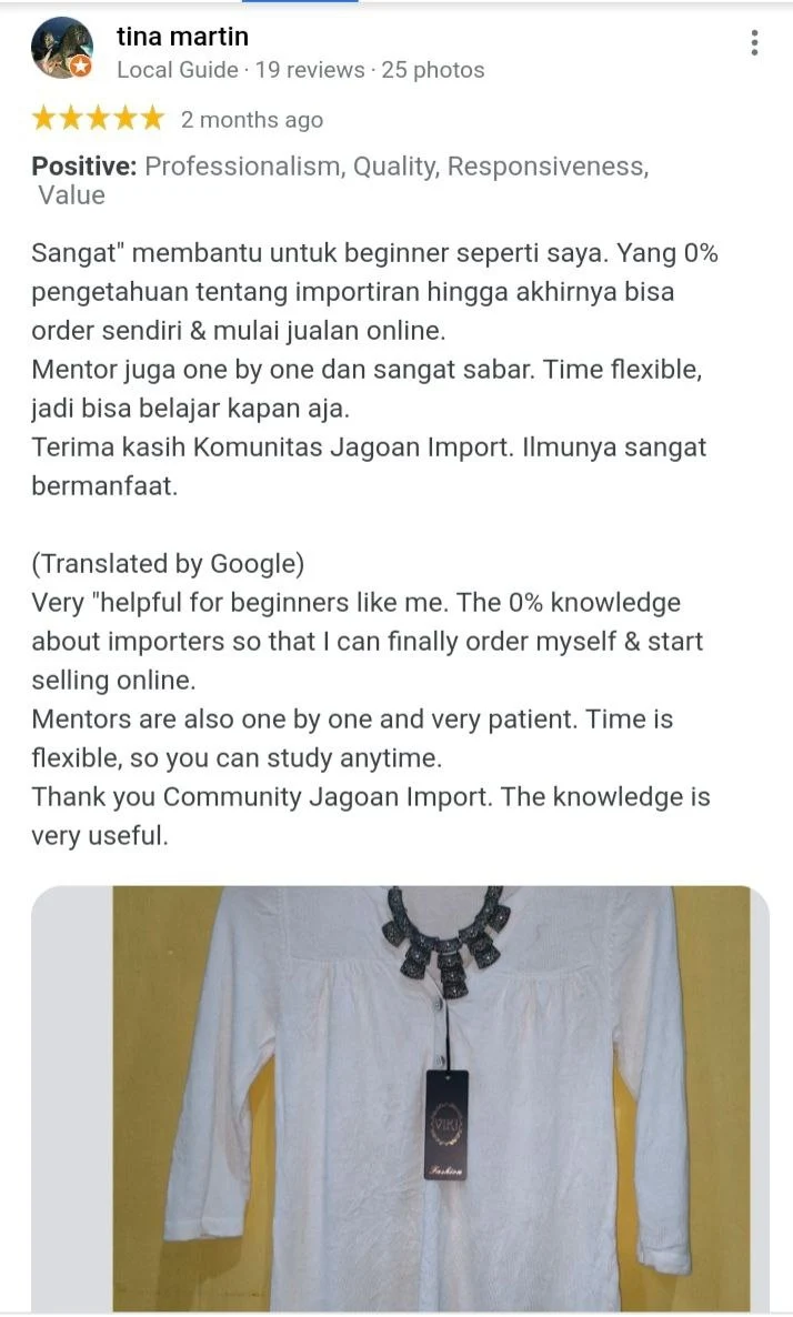 Testimoni Jagoan Import 4
