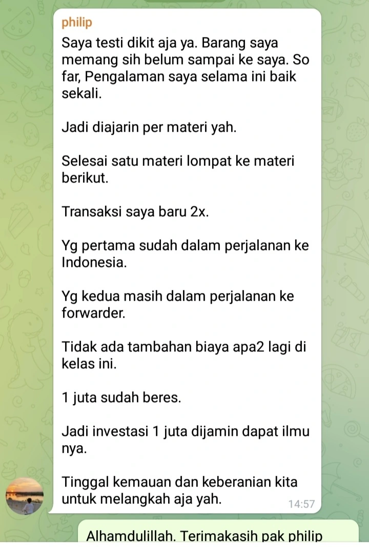 Testimoni Jagoan Import 8